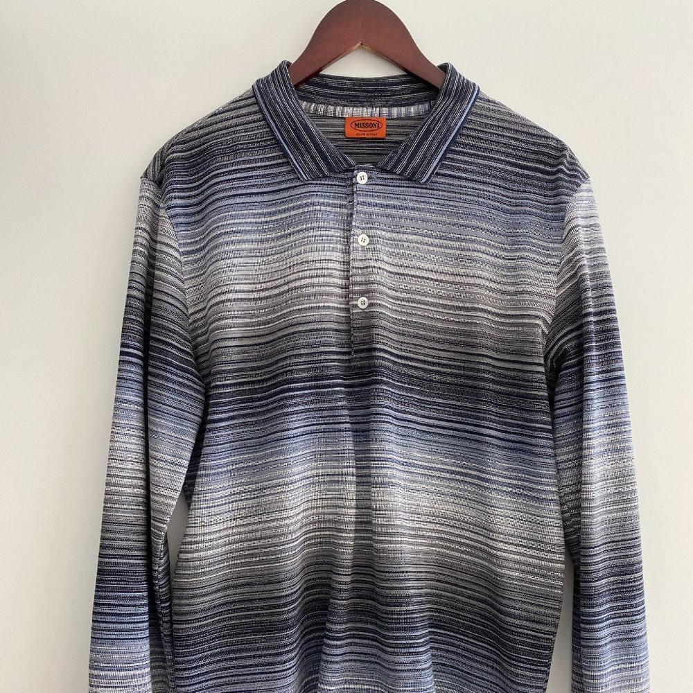 Missoni Long-Sleeve Cotton Shirt